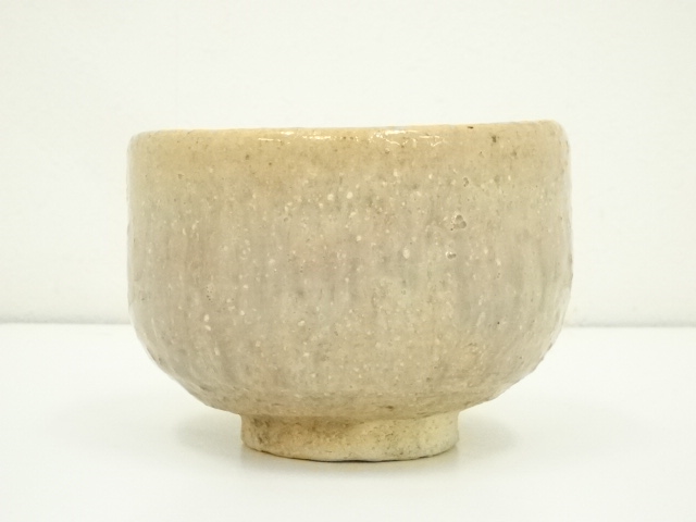 堤焼　茶碗　針生乾馬 堤焼 乾馬窯 針生乾馬(四代）作 緑釉 水指 共箱 無傷 保証